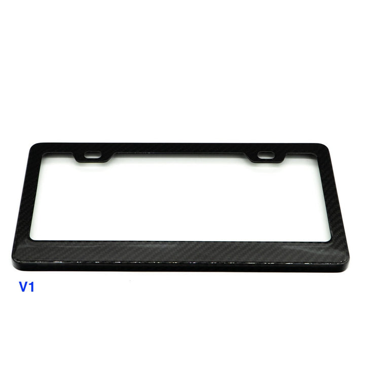 JDC Dry Carbon Fiber License Plate Frames (Gloss, Matte, & Forged)