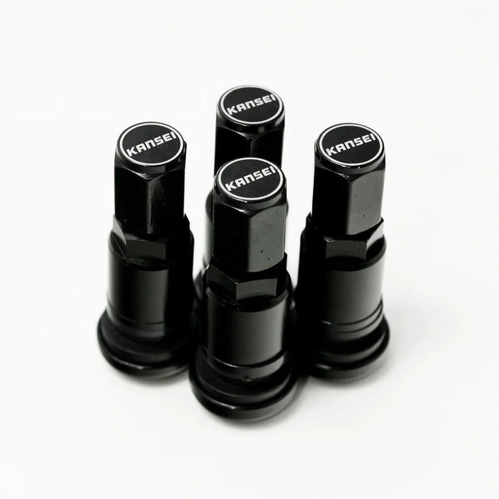 Kansei Wheels Valve Stems - Black