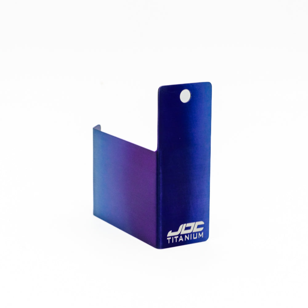 JDC Titanium Cam Position Sensor Heat Shield | Mitsubishi Evo 4-9