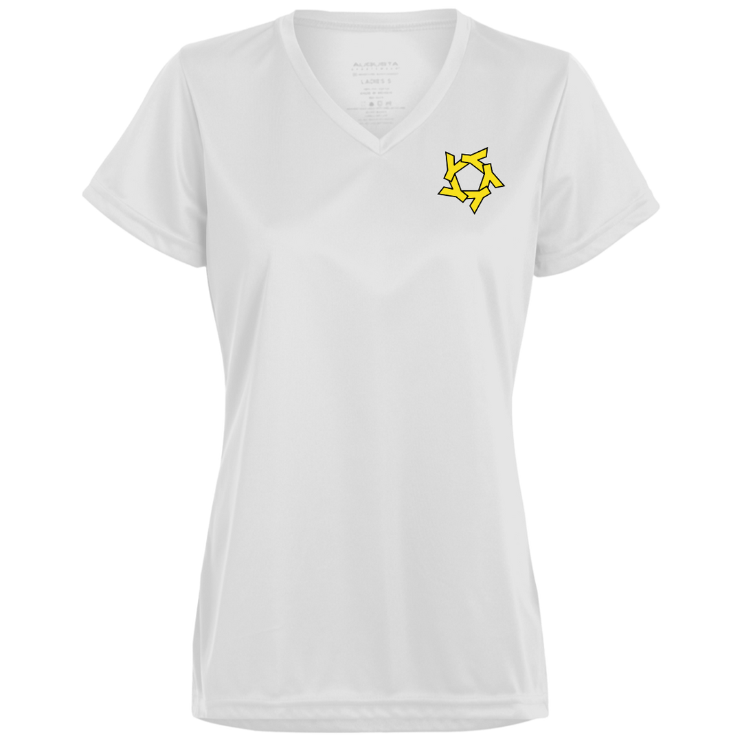 YSR Ladies’ Moisture-Wicking V-Neck Tee