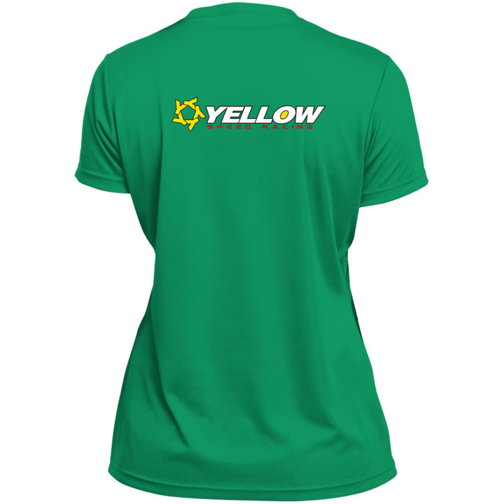 YSR Ladies’ Moisture-Wicking V-Neck Tee