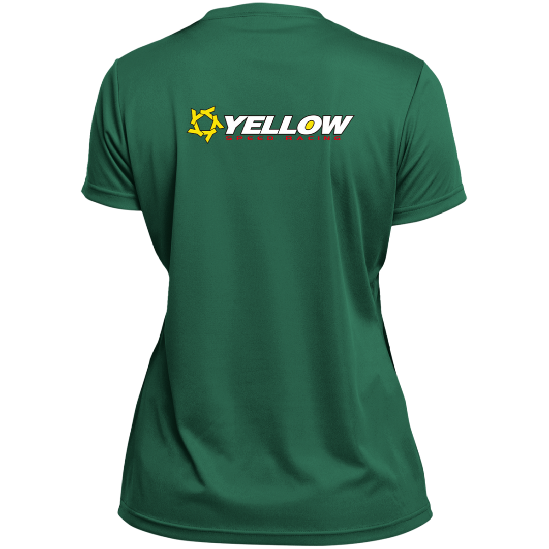 YSR Ladies’ Moisture-Wicking V-Neck Tee