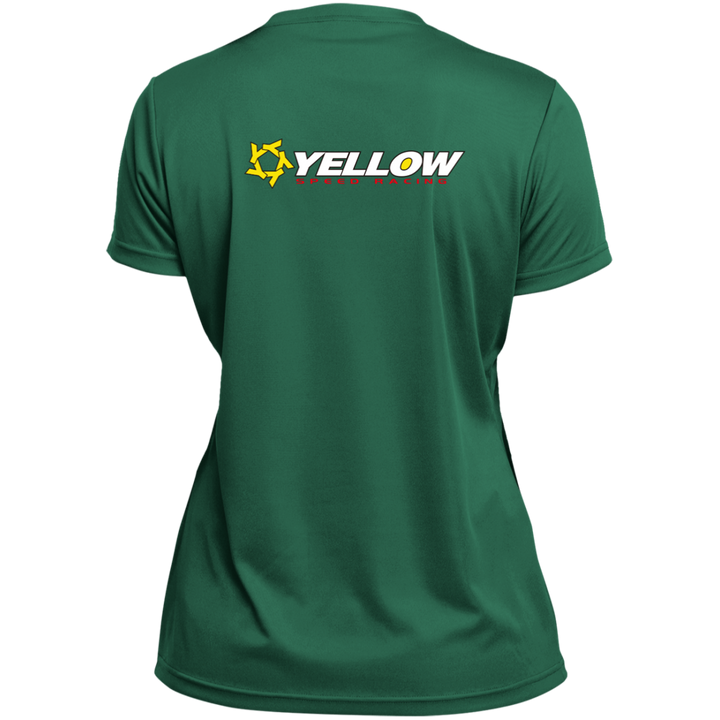 YSR Ladies’ Moisture-Wicking V-Neck Tee
