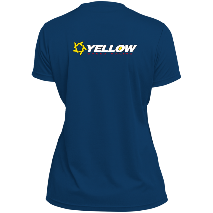 YSR Ladies’ Moisture-Wicking V-Neck Tee