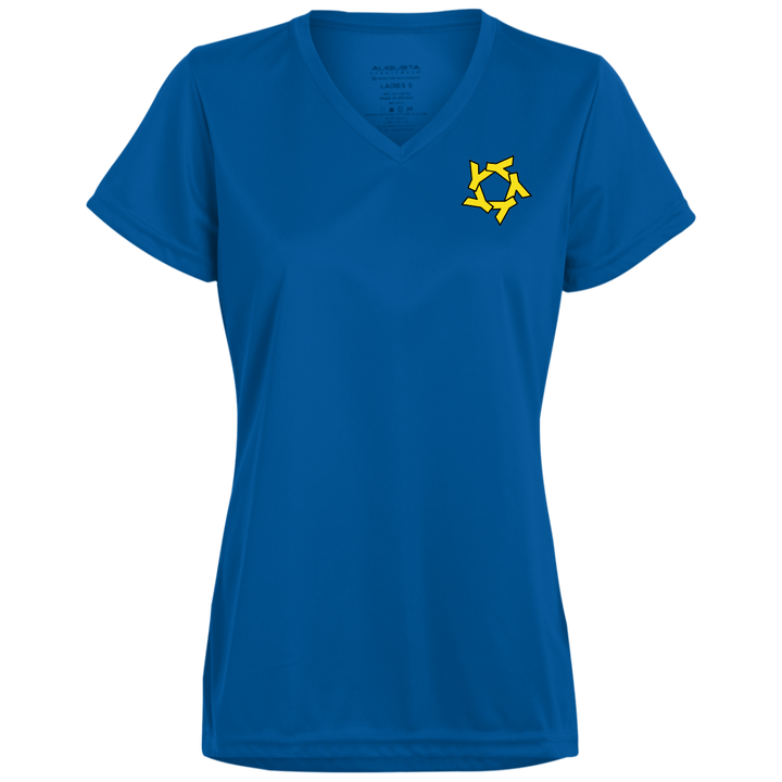 YSR Ladies’ Moisture-Wicking V-Neck Tee