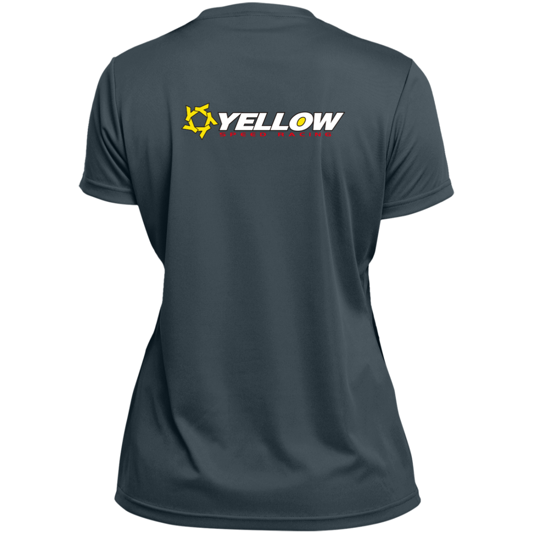 YSR Ladies’ Moisture-Wicking V-Neck Tee