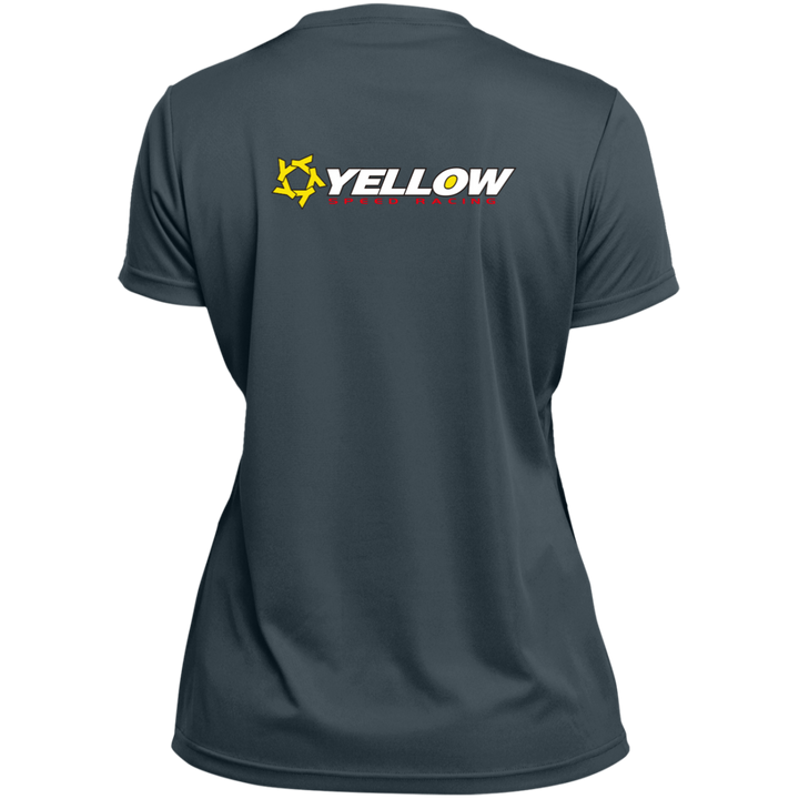YSR Ladies’ Moisture-Wicking V-Neck Tee