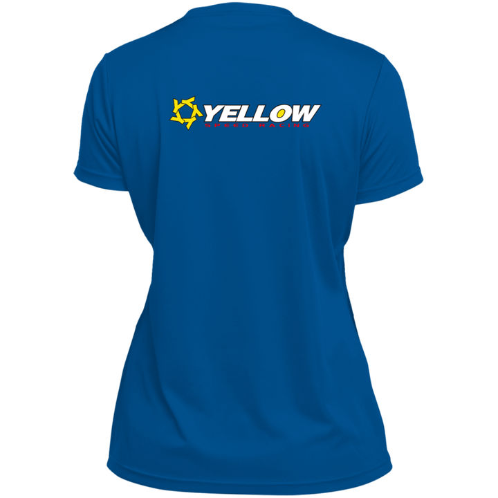 YSR Ladies’ Moisture-Wicking V-Neck Tee