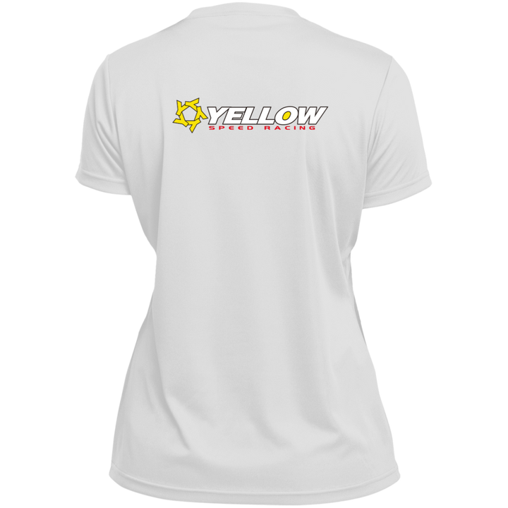 YSR Ladies’ Moisture-Wicking V-Neck Tee
