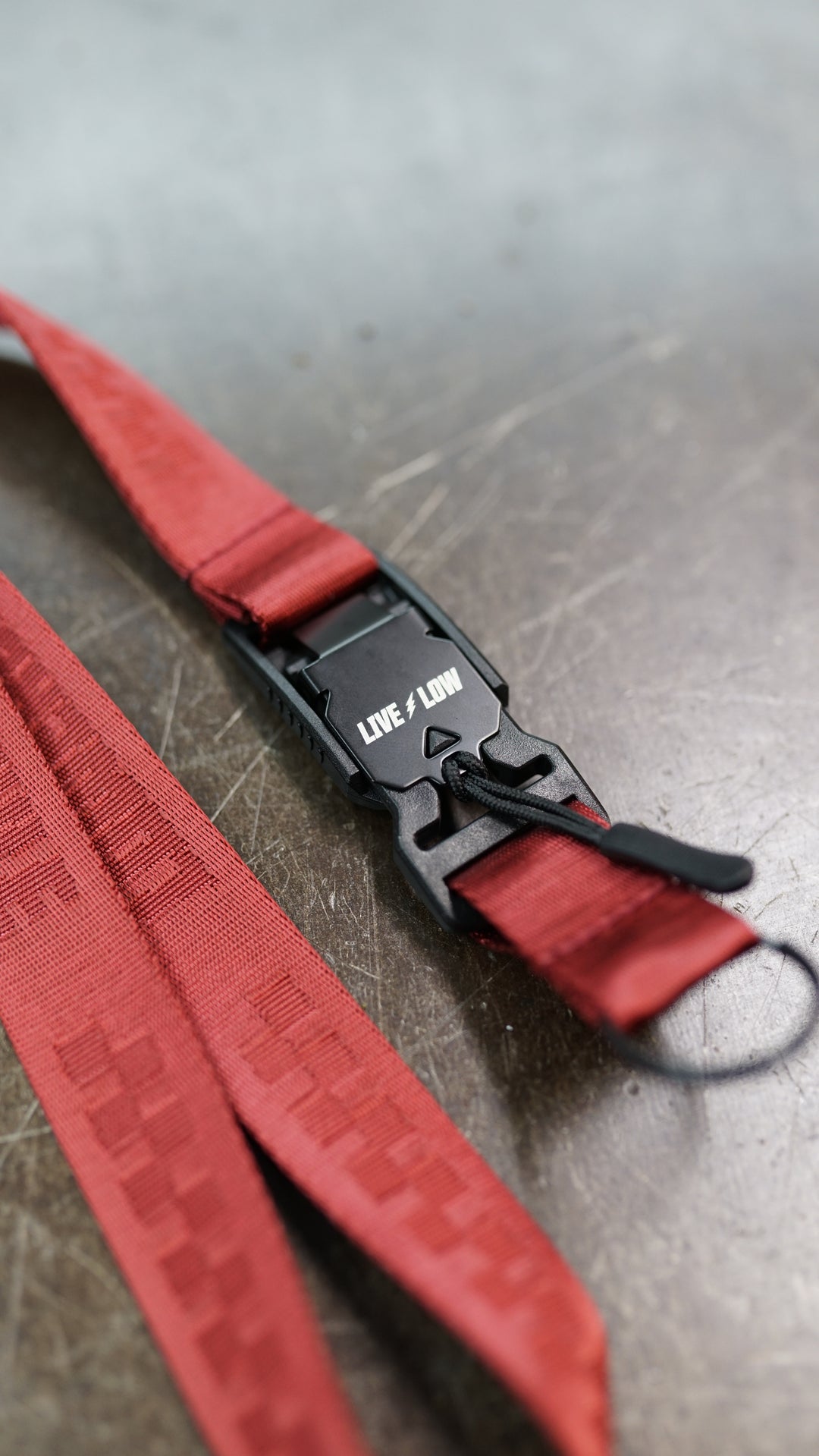 Magnetic Lanyard - Maroon (Premium)