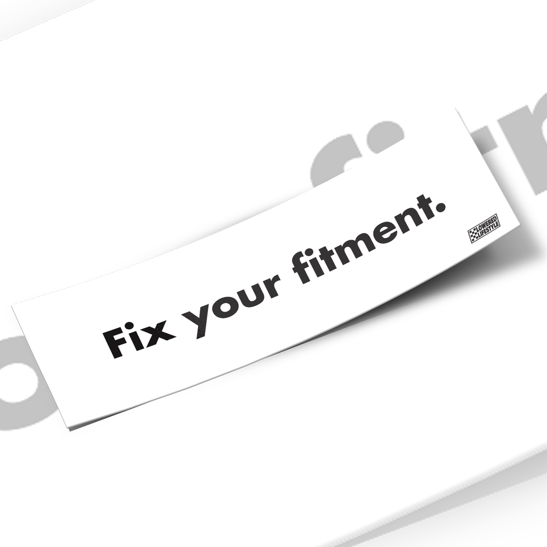 Box Sticker – Fix Your Fitment