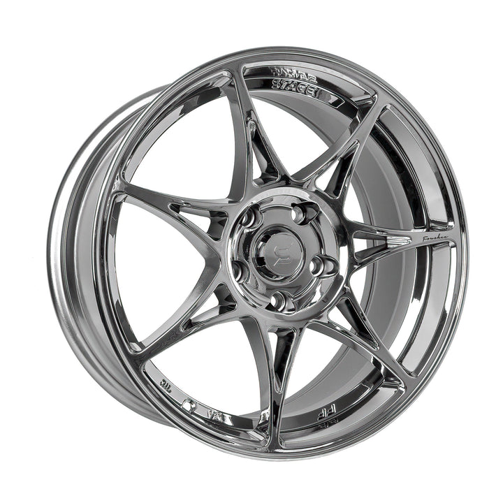 Foushee 18x9.5 +38mm 5x114.3 CB: 73.1 Color: Chrome