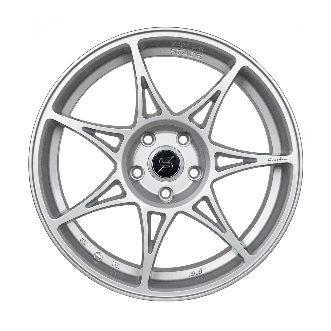 Foushee 18x9.5 +38mm 5x114.3 CB: 73.1 Color: Liquid Silver