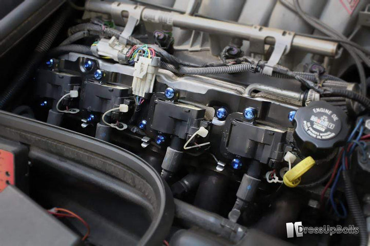 LS1 - LS6 Titanium Dress Up Bolts Coil Pack Kit (Corvette, Camaro, Trans AM, GTO) - DressUpBolts.com