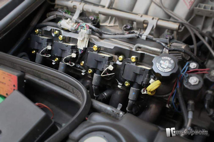 LS1 - LS6 Titanium Dress Up Bolts Coil Pack Kit (Corvette, Camaro, Trans AM, GTO) - DressUpBolts.com
