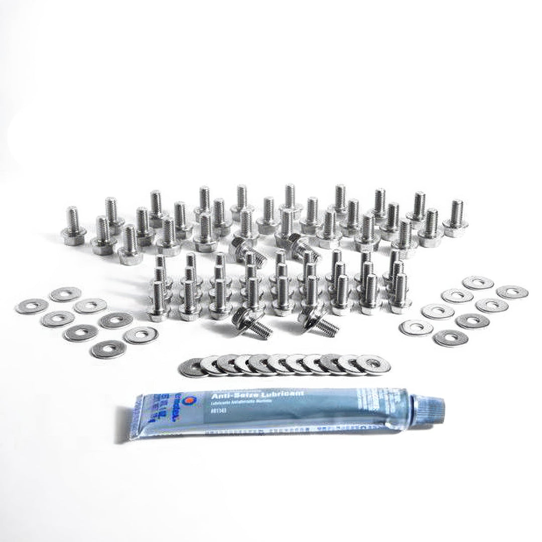 JDC Stainless Steel Under-Body Replacement Hardware Kit | Nissan R35 GT-R