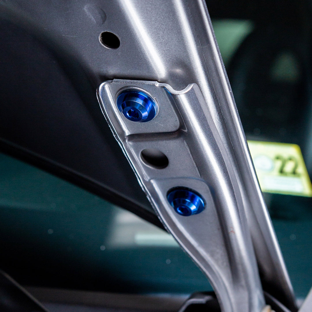 Titanium Hardware Hood Kit - Honda S2000 (2000-2009)