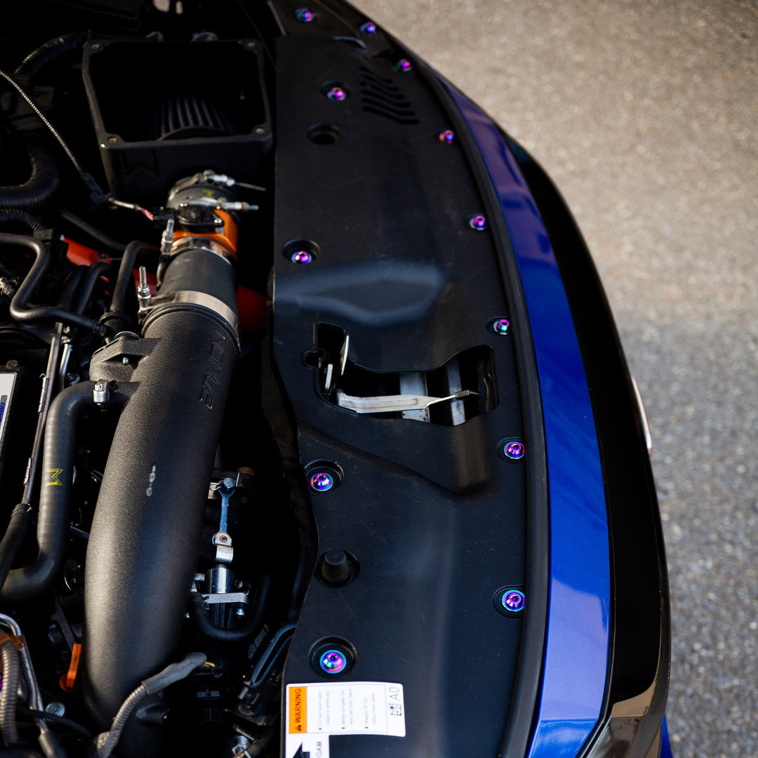 Titanium Hardware Radiator Shroud Kit - Honda Civic Si (2016-2021)