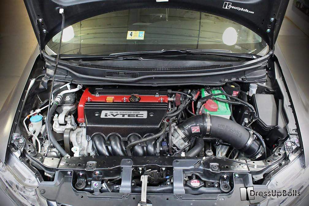 Honda Civic (2012-2015) Titanium Ti Dress Up Bolts Engine Bay Kit - DressUpBolts.com