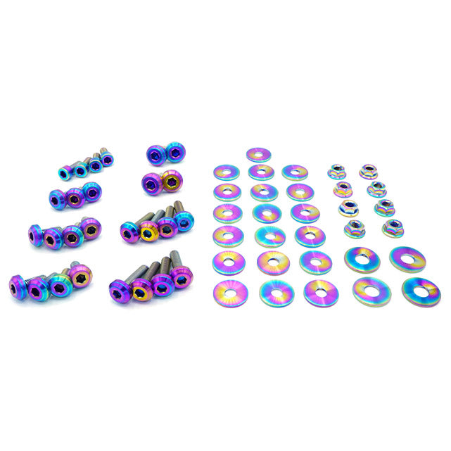 Titanium Hardware Engine Bay Kit - Hyundai Veloster (2019-2022)