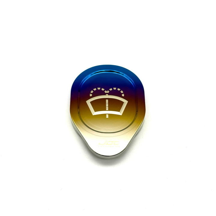 JDC Titanium Washer Fluid Cap | Nissan R35 GT-R, 370Z & Infiniti Models