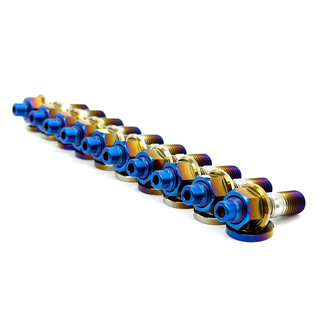 JDC Titanium Exhaust Manifold Stud Kit | Mitsubishi Evo X