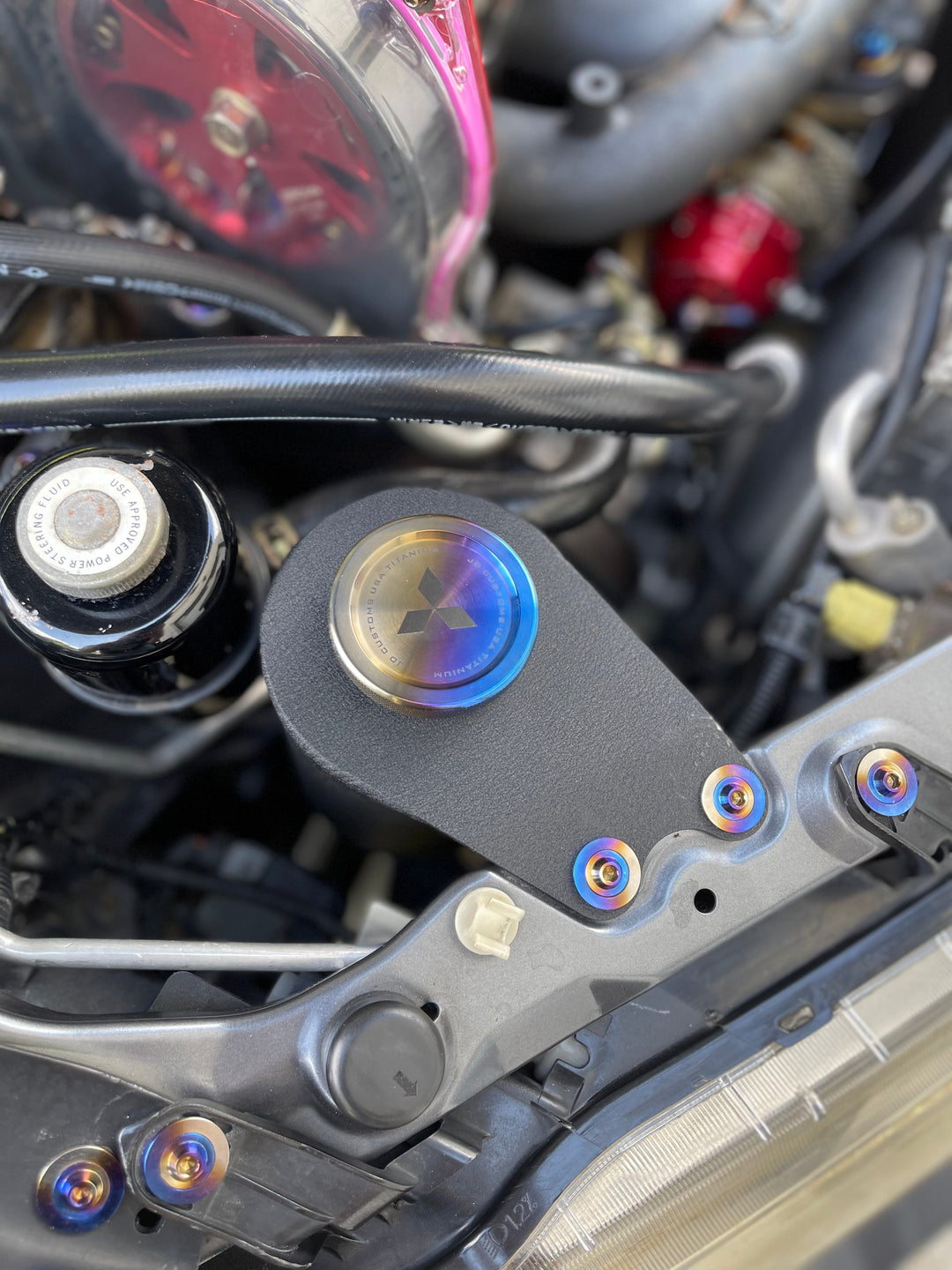JDC Titanium Cap for JM Fab Tanks | Evo 7/8/9