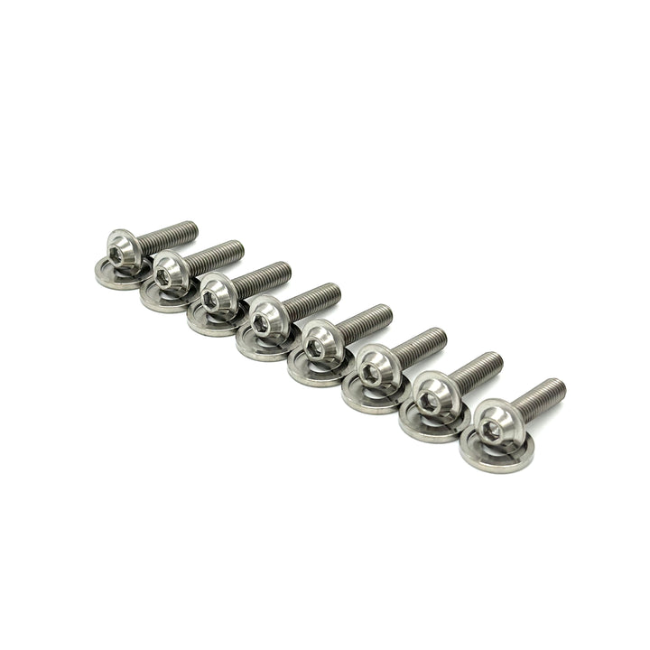 JDC Titanium Valve Cover Hardware Kit | Mitsubishi Evo 4-9