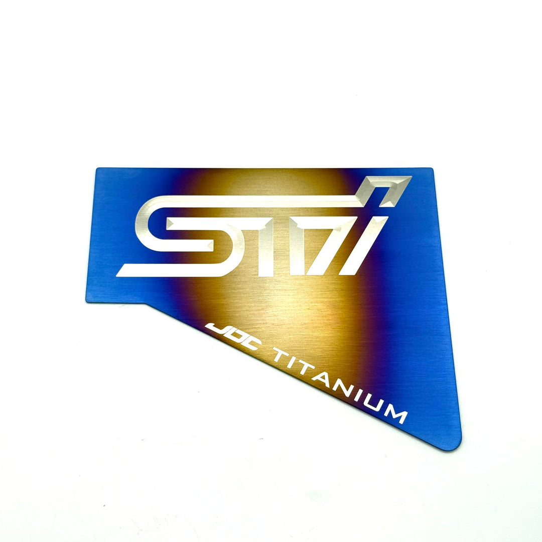 JDC Titanium Fuse Box Cover | 2008-2021 Subaru WRX/STi