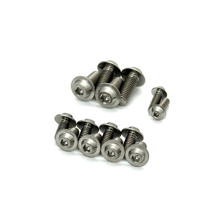 JDC Titanium Interior Door Hardware Kit | Mitsubishi Evo 8/9