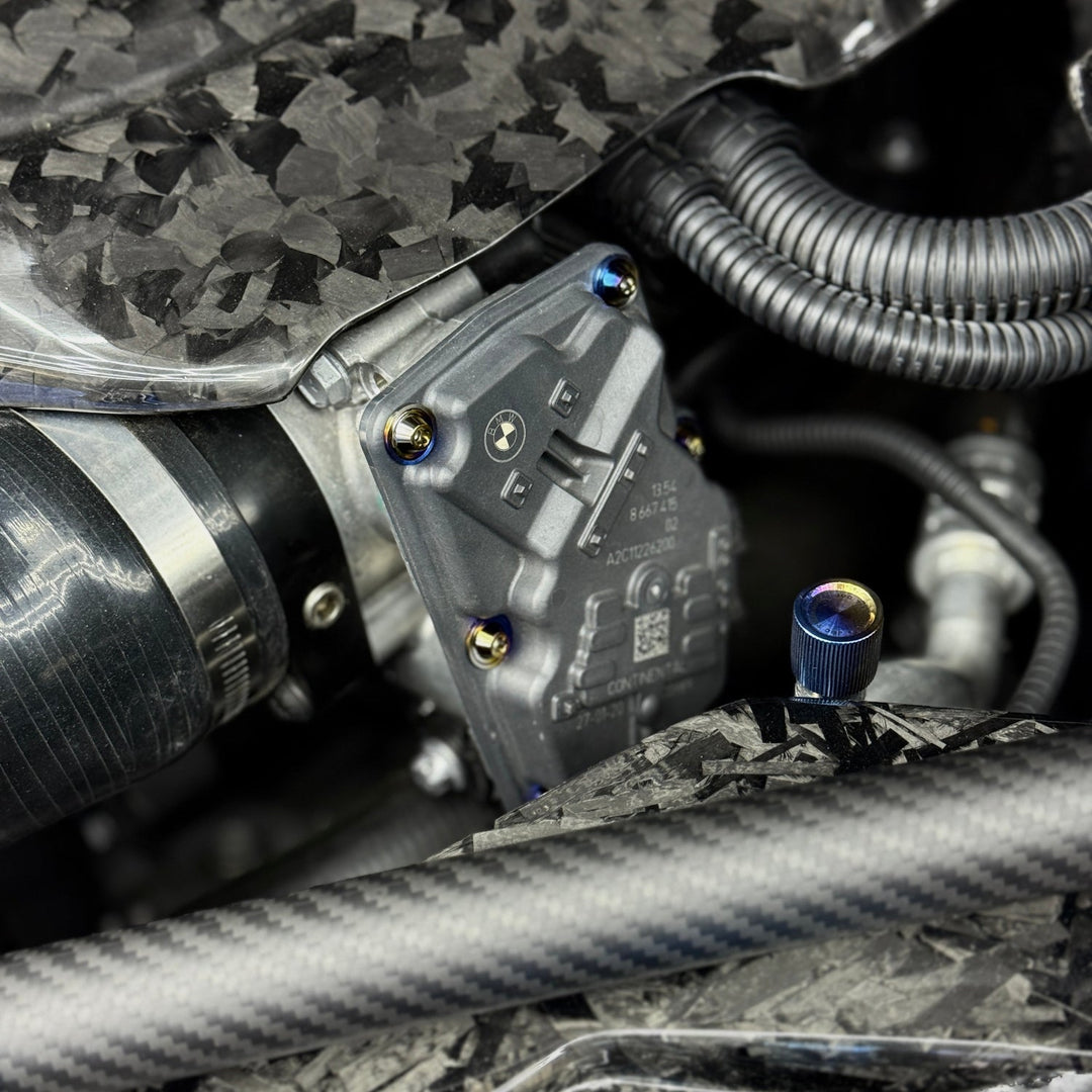 JDC Titanium Throttle Body Hardware Kit | A90 Toyota Supra