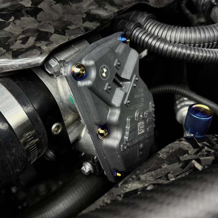 JDC Titanium Throttle Body Hardware Kit | A90 Toyota Supra