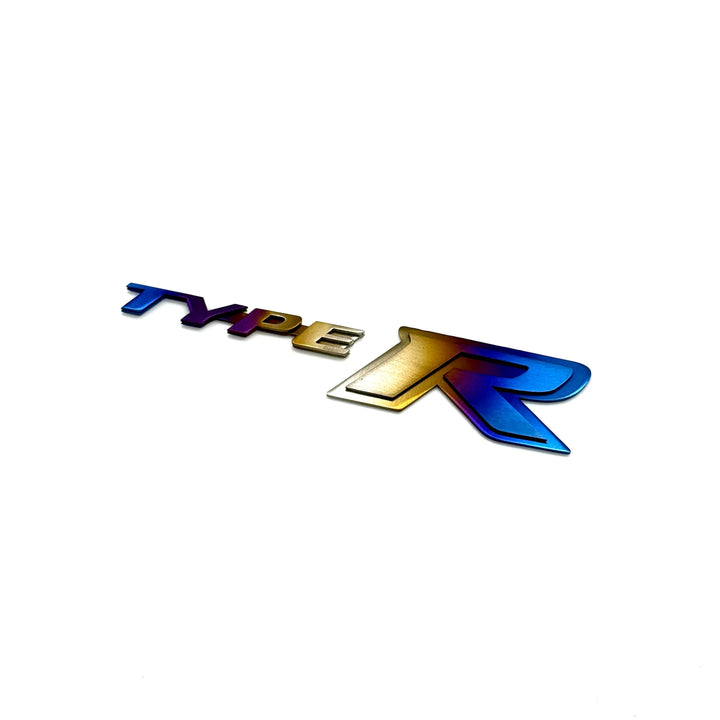 JDC Titanium Honda "Type R" Badge | FK8/FL5 Honda Civic Type-R