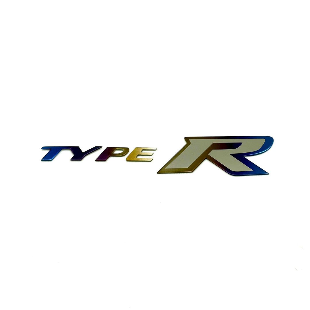 JDC Titanium Honda "Type R" Badge | FK8/FL5 Honda Civic Type-R
