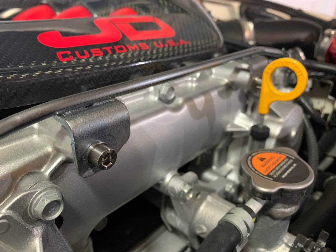 JDC Titanium Vacuum Line Replacement Hardware | Nissan R35 GT-R