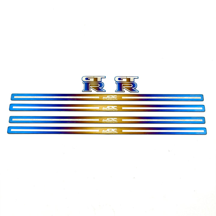 JDC Titanium Door Sill Plates | Nissan R35 GT-R