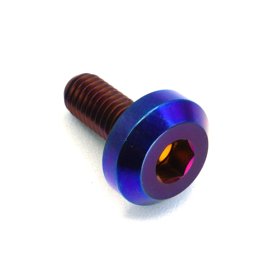 M6 x 1.00 x 15mm Titanium Motor Head Bolt