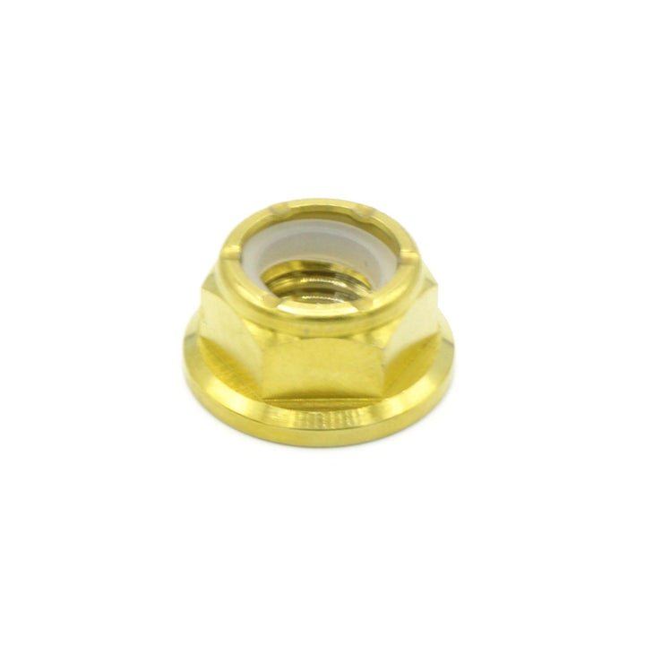 M8 x 1.25 Titanium Nyloc Nut