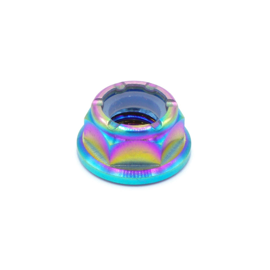 M8 x 1.25 Titanium Nyloc Nut