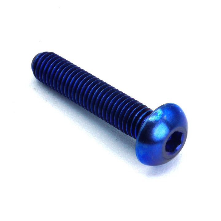 M5 x .8 x 25mm Titanium Button Head Bolt