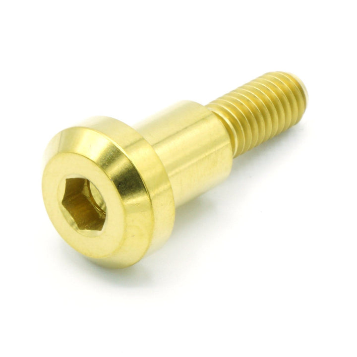 M6 x 1.00 x 25mm Titanium Motor Head Shoulder Bolt