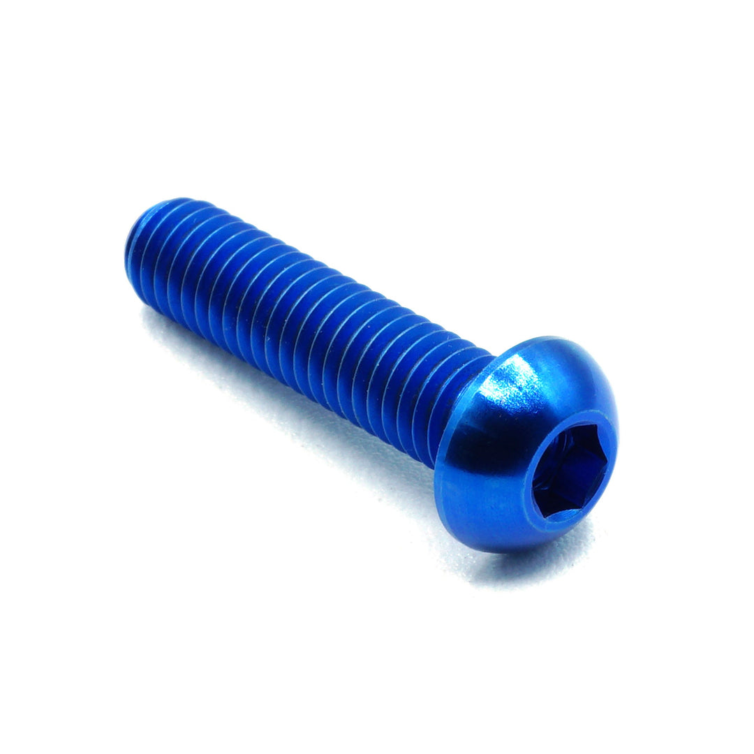 M6 x 1.00 x 25mm Titanium Button Head Bolt