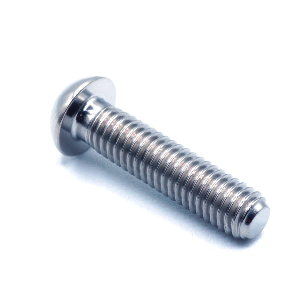 M6 x 1.00 x 25mm Titanium Button Head Bolt