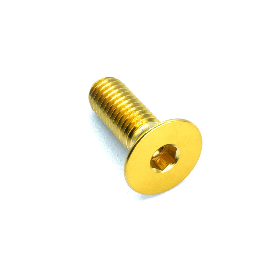 M5 x .8 x 15mm Titanium Countersunk Bolt