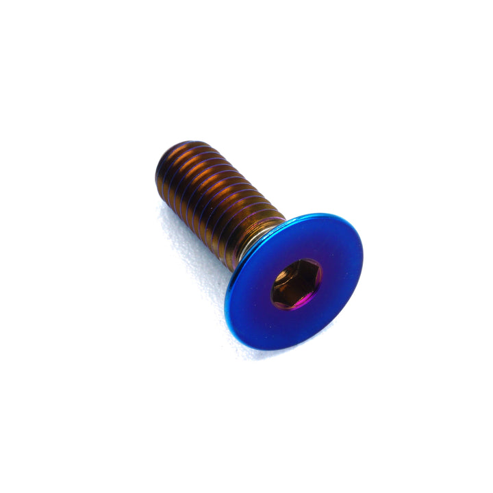 M5 x .8 x 15mm Titanium Countersunk Bolt