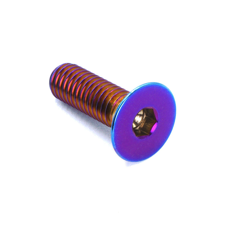 M6 x 1.00 x 20mm Titanium Countersunk Bolt