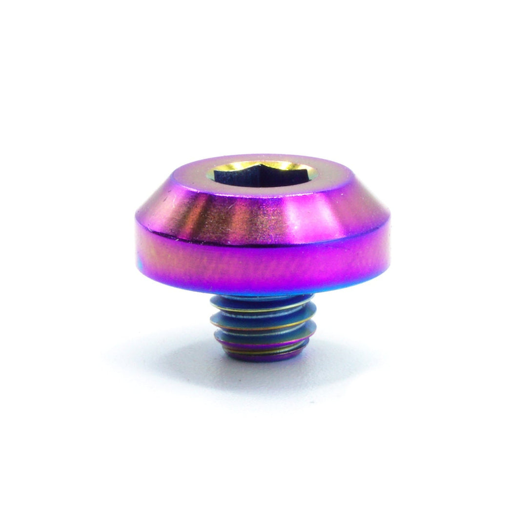 M6 x 1.00 x 5mm Titanium Motor Head Bolt