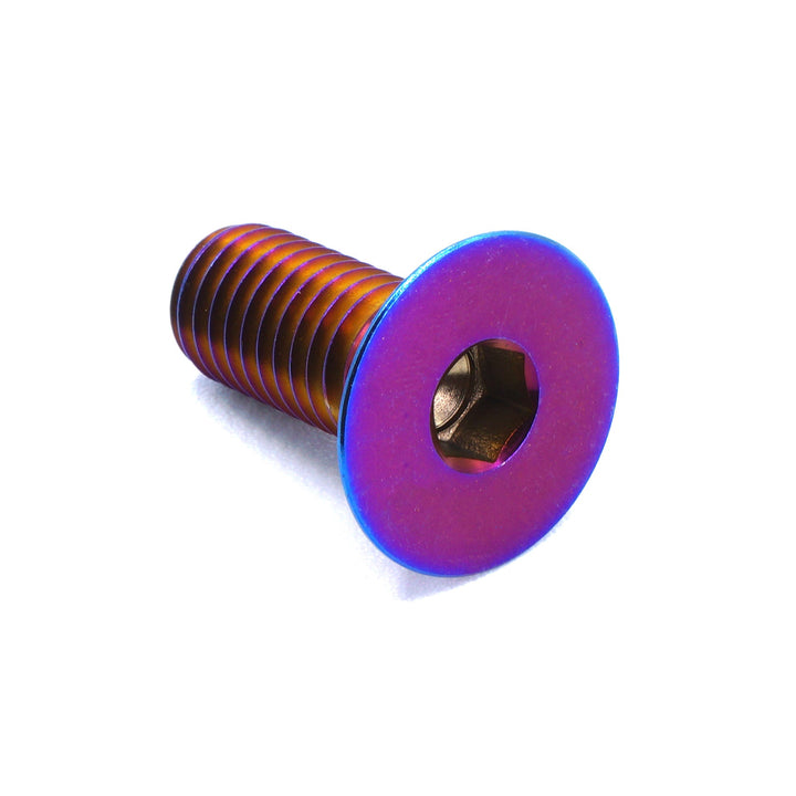 M8 x 1.25 x 20mm Titanium Countersunk Bolt
