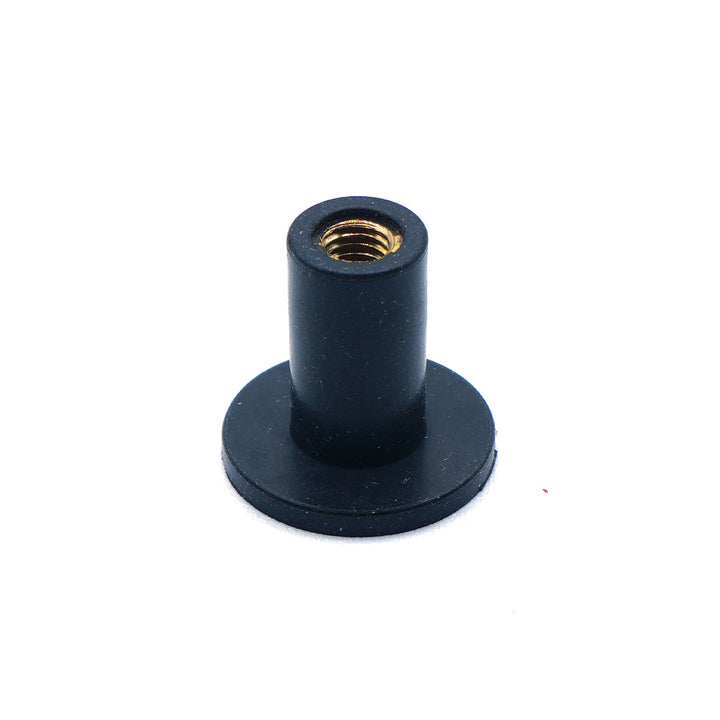 M5 x 0.8 x 16mm Large Flange Rubber Well Nut