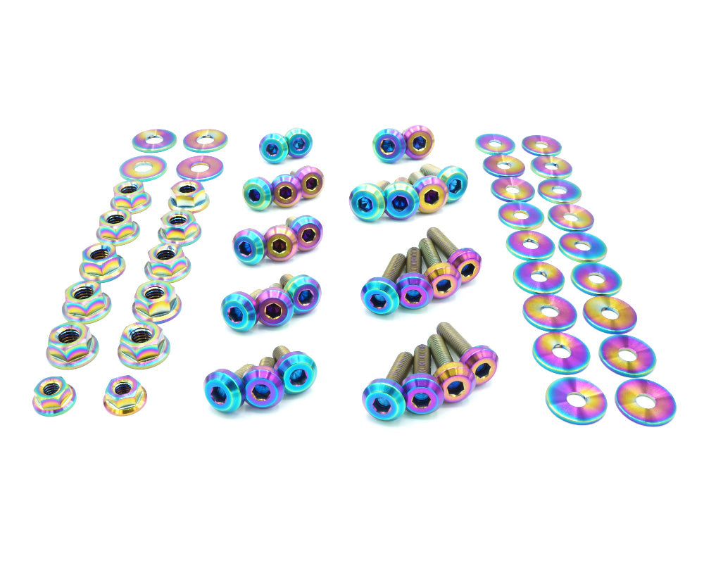 Titanium Hardware Engine Bay Kit - Infiniti Q60 (2014-2016)